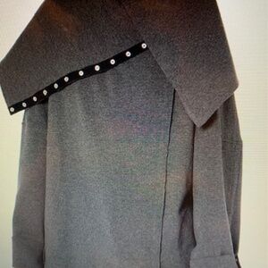 Norma Kamali Women's Oversized Side Snap Jacket XS